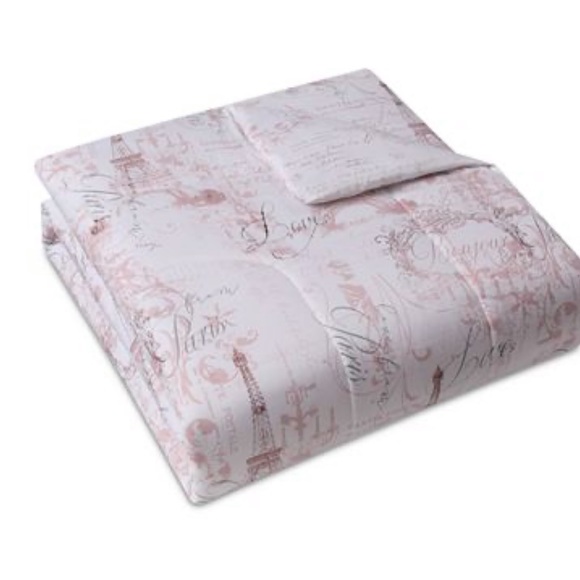 Paris 3-Piece Full/Queen Comforter Set. NEW - Picture 2 of 7